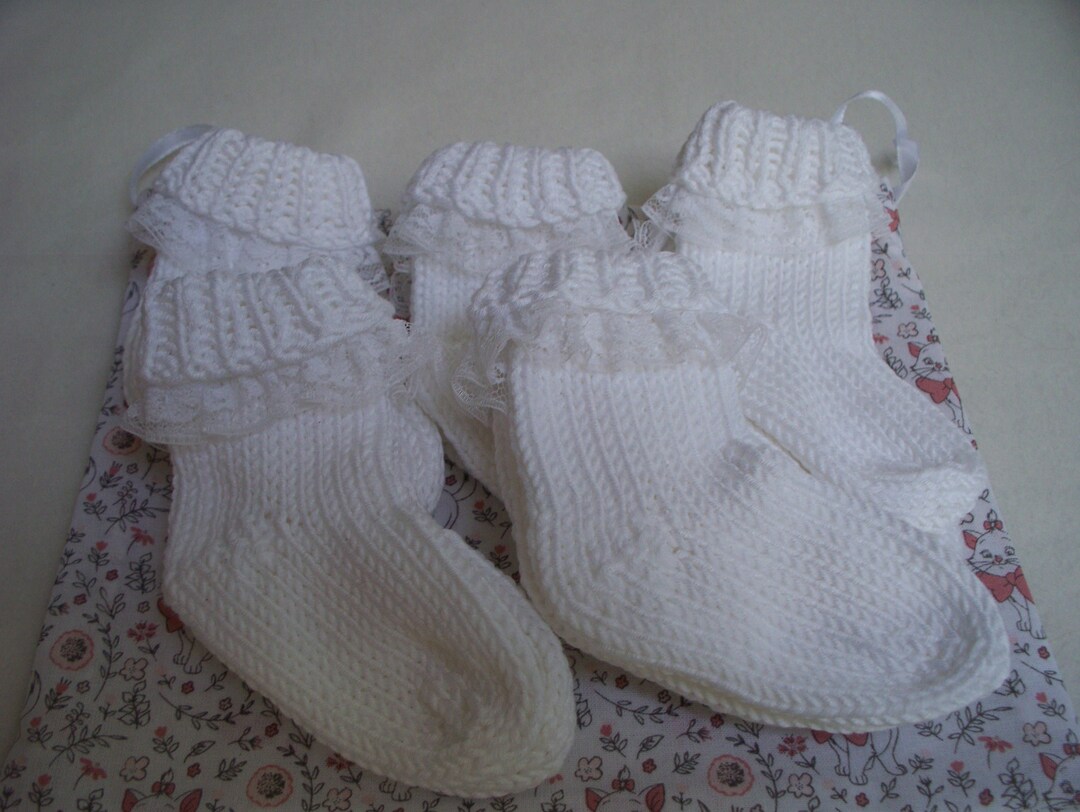 Buy Handknitted Baby Socks 36 Months Online in India Etsy