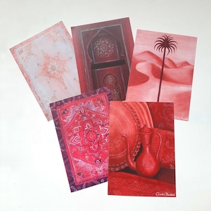 Cartes postales du Maroc – Cartes de vœux marocaines – Cartes orientales – Les 1001 nuits – Porte marocaine