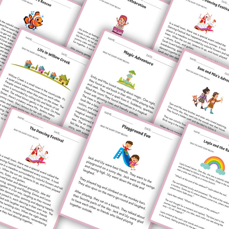 literacy worksheet 4th grade reading comprehension printable elementary reading passage morning work homeschool grade 4 reading sheet language arts curriculum fourth grade ELA resource