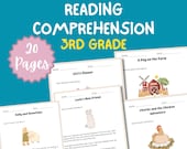 3rd grade reading comprehension worksheet grade 3 reading passage third grade printable reading sheet elementary reading workbook activity