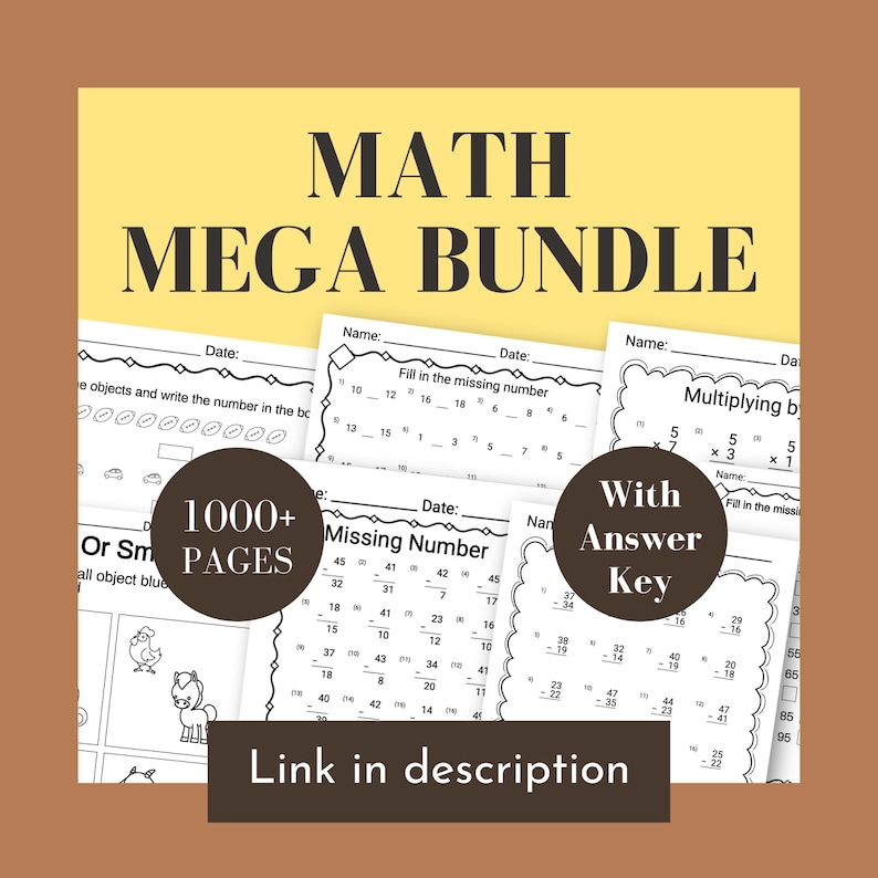 1st Grade Math Worksheet First Grade Math Printable Kindergarten Math Worksheet Grade 1 Addition Subtraction Worksheet 1st Grade Homework image 10