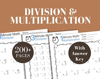 Multiplication Worksheet Printable Division Fact Drills Long Division Worksheet Math Table Exercise Kid Division Fact Drill Time Worksheet