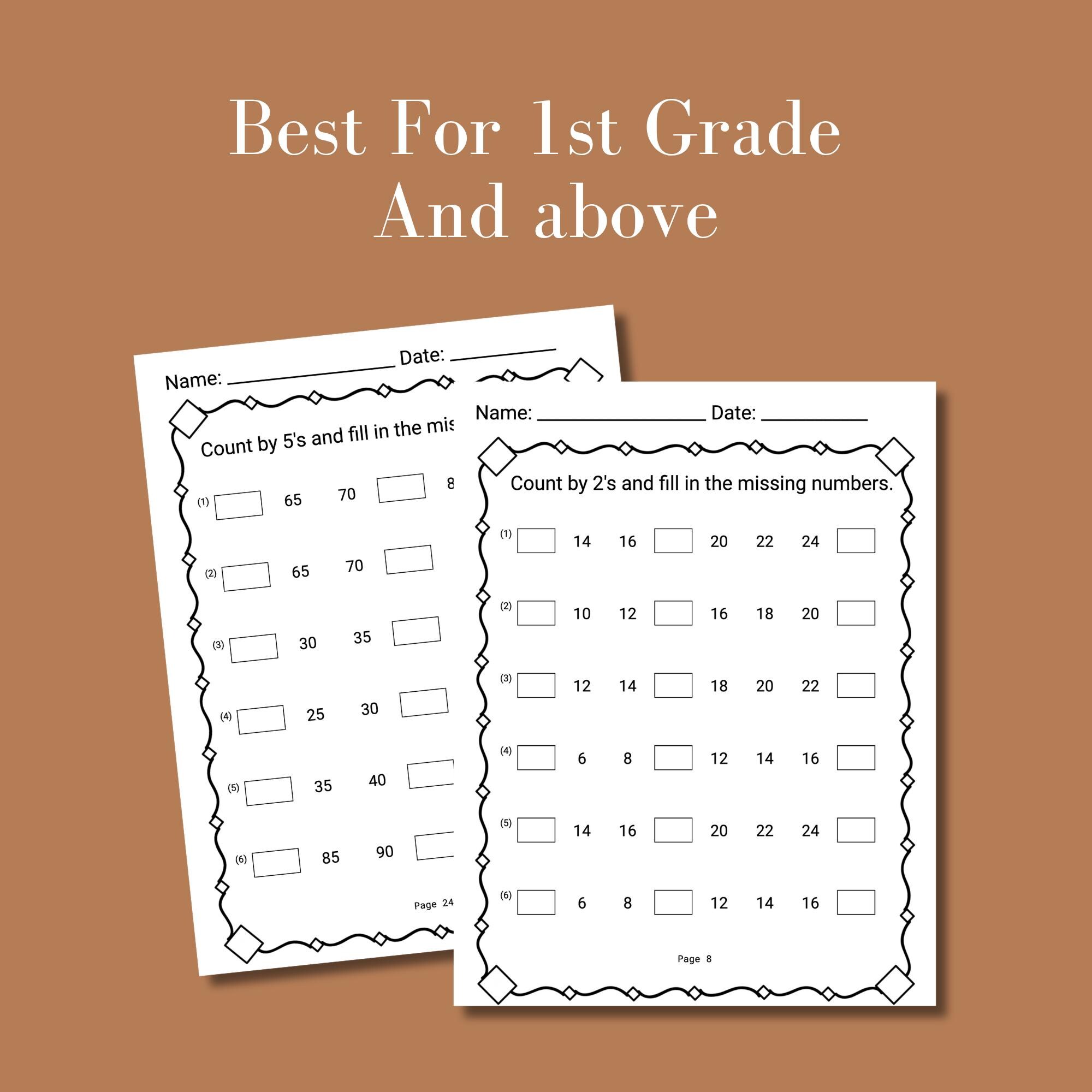 Skip Counting Worksheet Grade 1 Skip Counting 2 Printable Counting by 2 ...