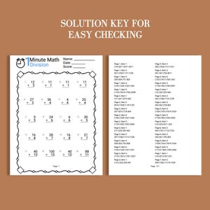 math worksheet printable for fourth grade students multiplication drill and division practice sheet elementary speed drill for homeschool math teaching resource kid-friendly printable worksheet