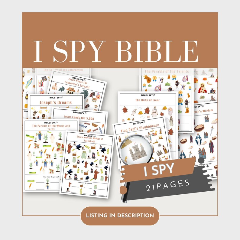 Bibel ich Spion Kind Bibel Schule Kind Bibelgeschichte druckbare neue Testament ich Spion alte Testament Bibel Aktivität einfach Bibelspiel Jesus ich Spion Spiel Bild 10