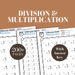 Multiplication Divisioxn Worksheet Math Drill Sheet Printable Division Chart Multiplication Worksheet Grade 4 Minute Math Drill 5th Grade