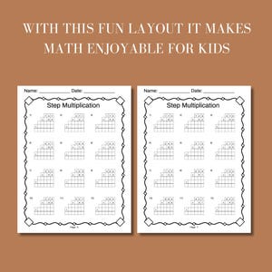 printable multiplication practice worksheet grade 5 long multiplication step-by-step exercises designed to improve math skills comprehensive workbook with solutions for homeschool and school use