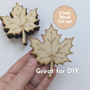 Holzblatt Ausschnitt Herbstblatt Ausschnitt Thanksgiving Blatt Handwerk Unvollendete Holzblattformen Klassenzimmer Handwerk Herbst Party Favor Rustikale Dekor