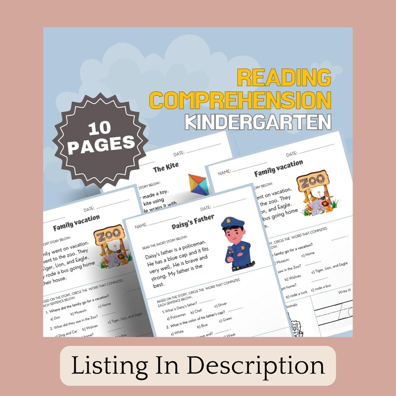 Reading comprehension worksheet first grade comprehension read 1st grade worksheet 2nd grade reading worksheet color comprehension grade 2 image 7