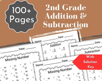 2nd grade math worksheet second grade addition worksheet math sheet 2nd grade math subtraction worksheet grade 2 drill math printable 3rd