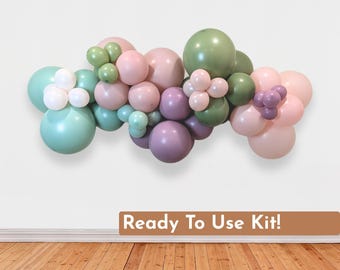 Baby Shower Balloon Garland DIY Balloon Arch Kit Baby In Bloom Decor Spring Wedding Shower Balloon Garden Baby Shower Fairy First Birthday