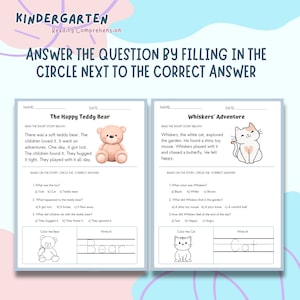 Learn To Read First Grade Reading Stories