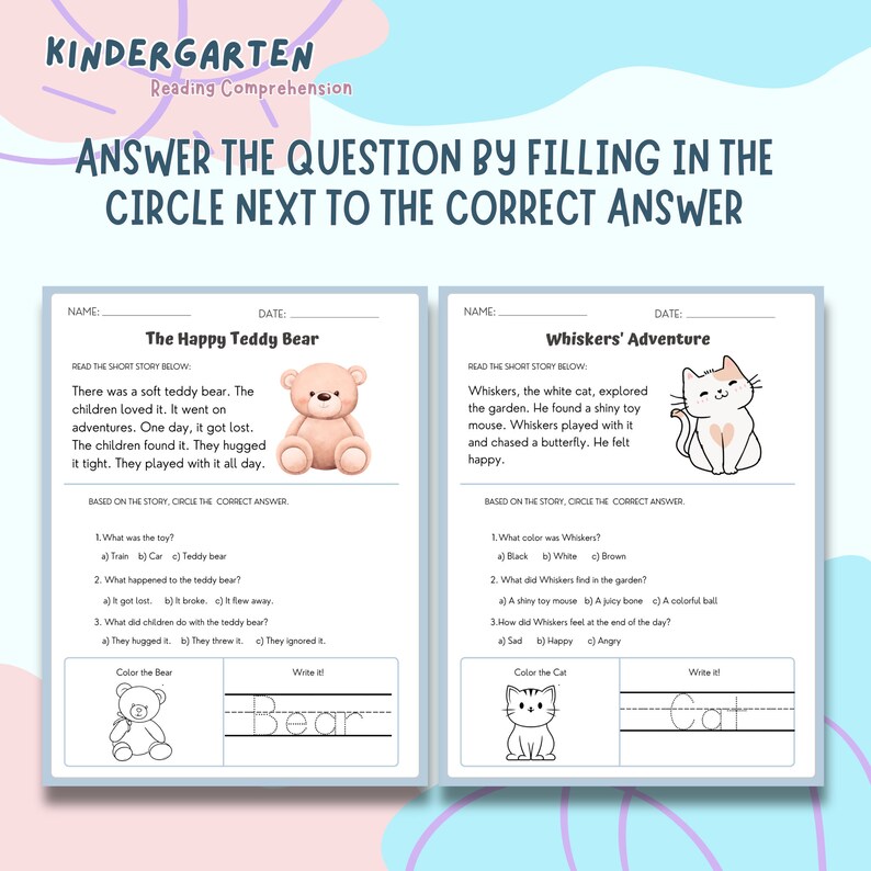 Learn To Read First Grade Reading Stories