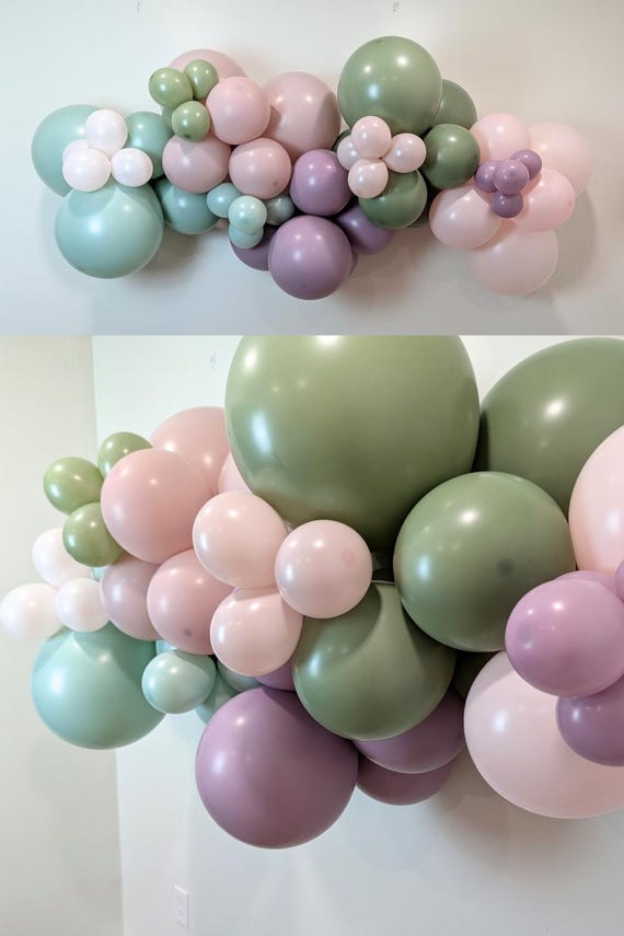 Baby Shower Balloon Garland DIY Balloon Arch Kit Baby In Bloom Decor Spring Wedding Shower Balloon Garden Baby Shower Fairy First Birthday