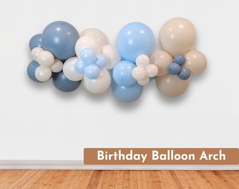 1st Birthday Balloon Arch Balloon Garland Kit For Birthday First Birthday Balloon Arch Boy Birthday For One Year Old Birthday Balloon Decor