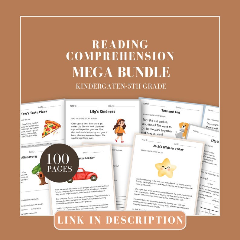 Second grade reading worksheet 1st to 2nd grade prep 2nd grade reading fluency elementary education printable homeschool reading digital image 10