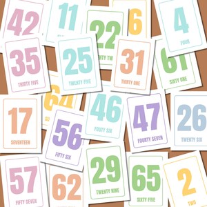 printable number flashcards 1 to 100 toddler number recognition preschool activity educational number cards early learning resource math counting practice flash card download