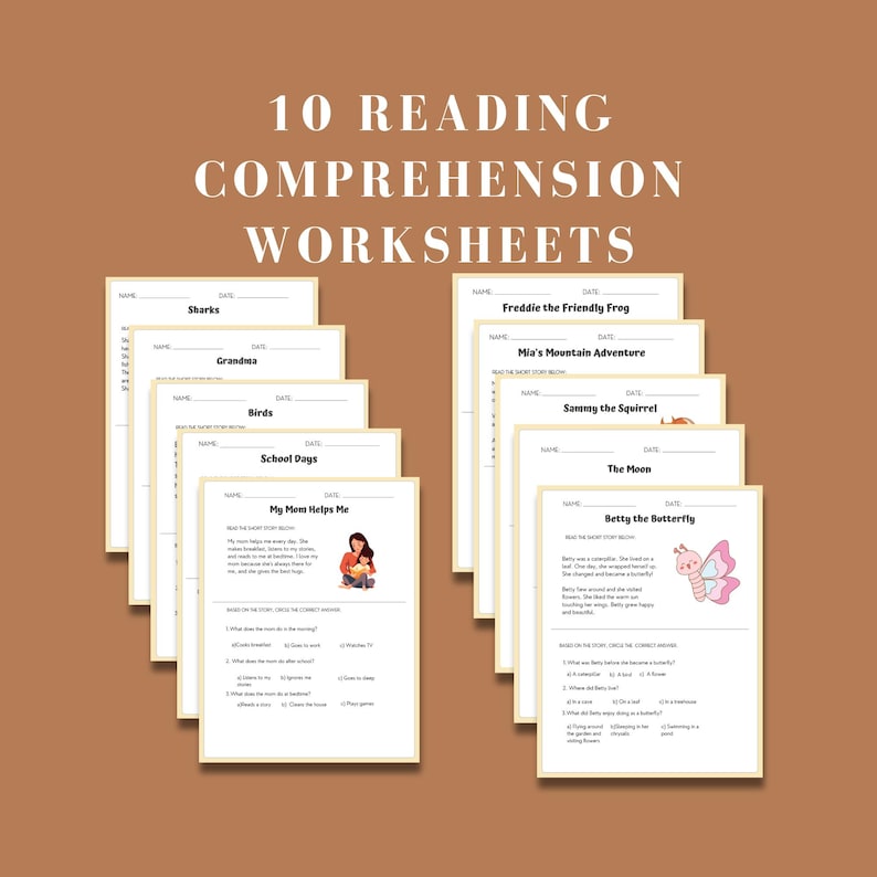 Printable second grade reading worksheet for 1st to 2nd grade prep includes engaging fluency and comprehension activities. This homeschool-friendly educational resource supports elementary literacy development and is perfect for digital learning or classroom use. Great for parents and educators seeking to build strong reading habits in early elementary students.