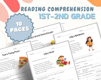 Second grade comprehension worksheet elementary reading comprehension reading exercise 2 grade level reading worksheet grade 2 read practice
