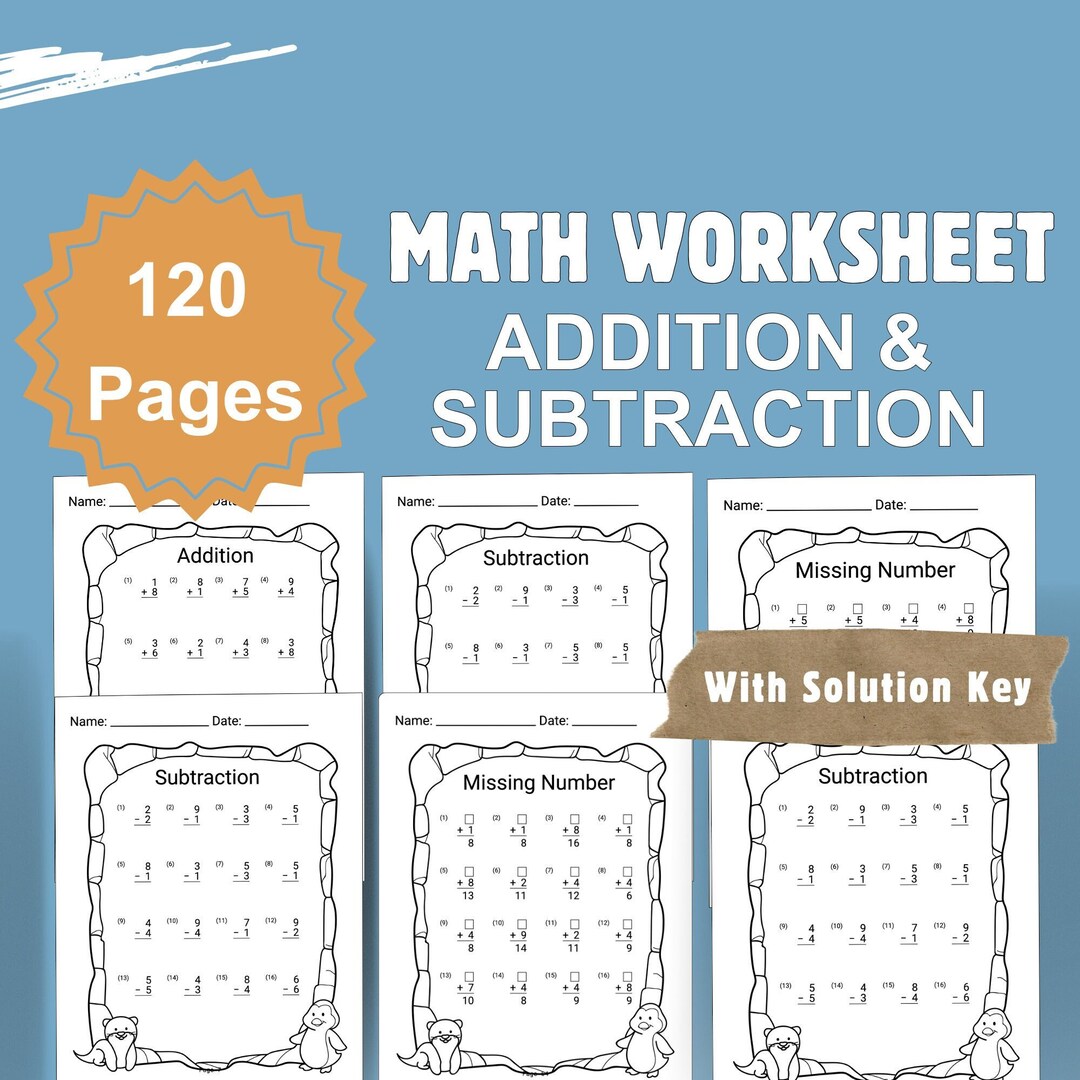 Math Worksheet 1st Grade Math First Grade Workbook Math Printable Math worksheet 1st grade math first grade workbook math printable