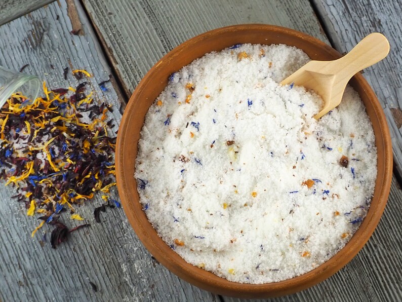 Dead Sea Salt Earl Grey Bath Soak Bath Salts All Etsy