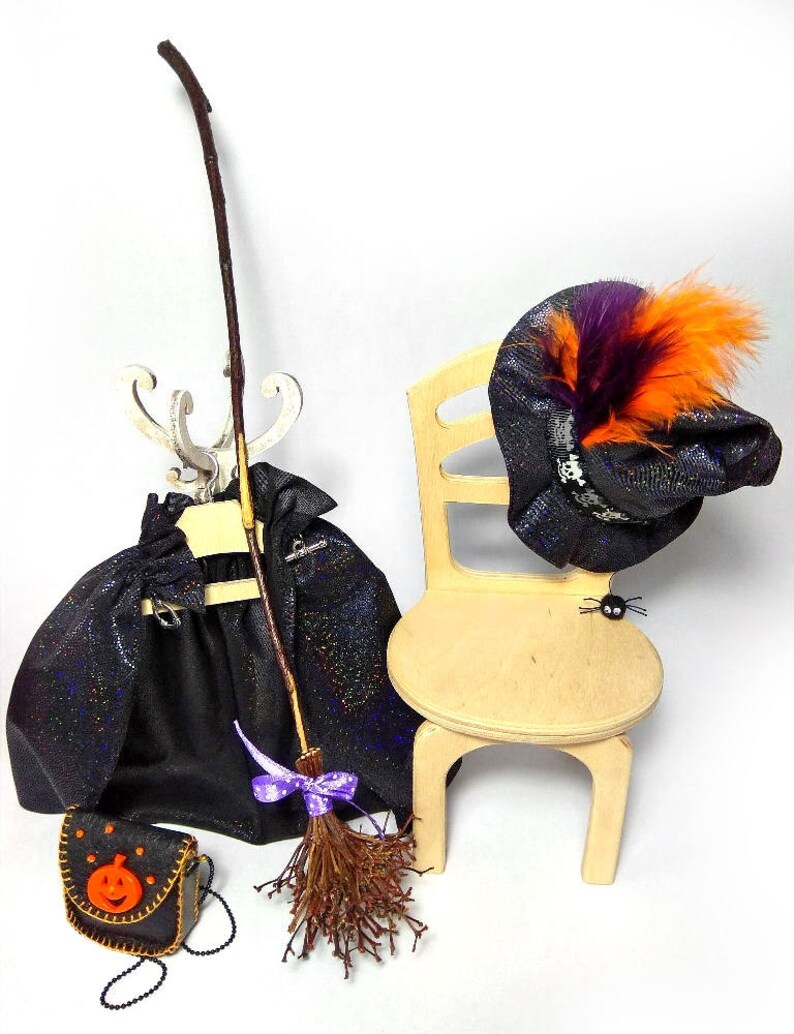 Halloween witch doll Unique Halloween decoration Authors witch Etsy