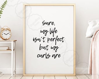Curly Hair Quotes Etsy