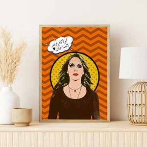 Poster Fairouz, Pop Art, Poster arabo, Download digitale, Poster Libano, Arredamento arabo, Arte mediorientale, Regalo per libanesi, Musica antica