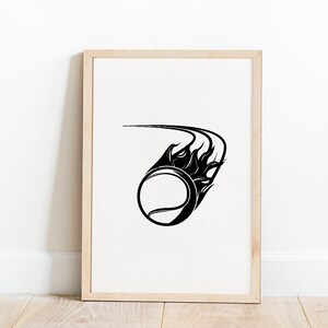 Tennis Ball Wall Art