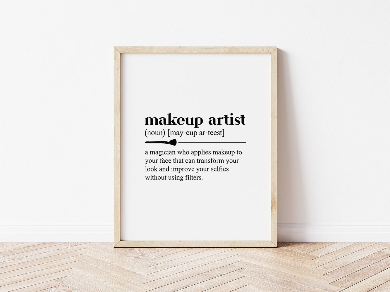 Artist Definition Makeup Wall Decor Digital - Etsy