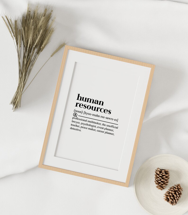 human
resources
(noun) [hyoo-muhn ree-sawrs-es]
professional multitasker, the unofficial lawyer, psychologist, event planner, teacher, peace maker, career planner, detective.