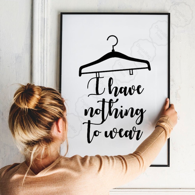 Dressing Room Art Bedroom Wall Decor Digital Download Etsy