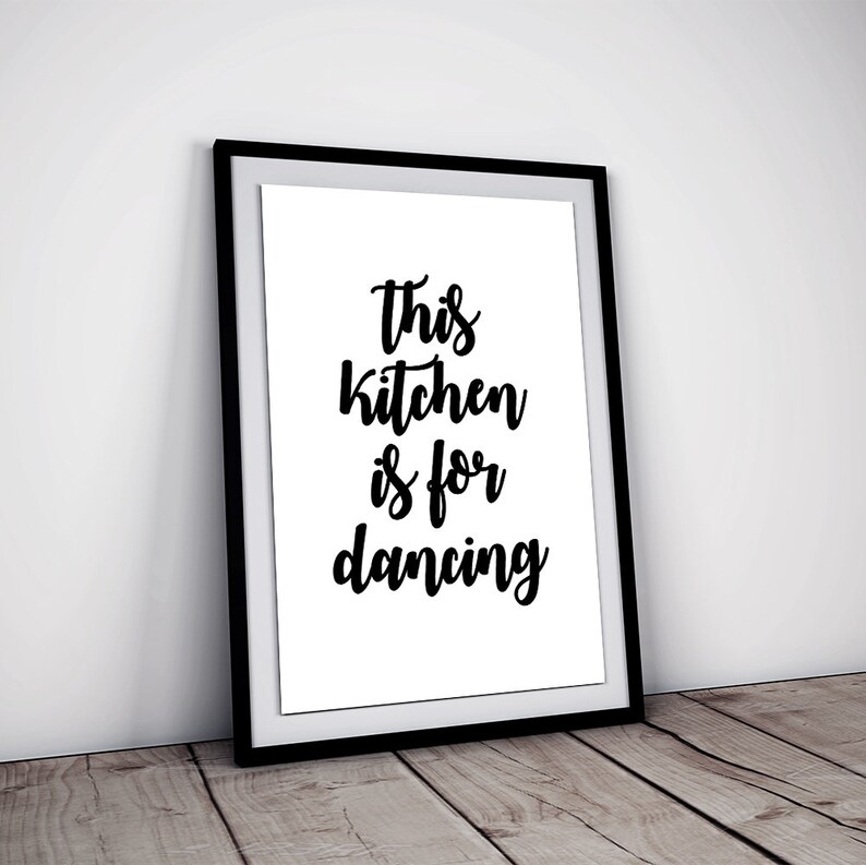 Funny Kitchen Art Kitchen Wall Decor Digital Download Etsy