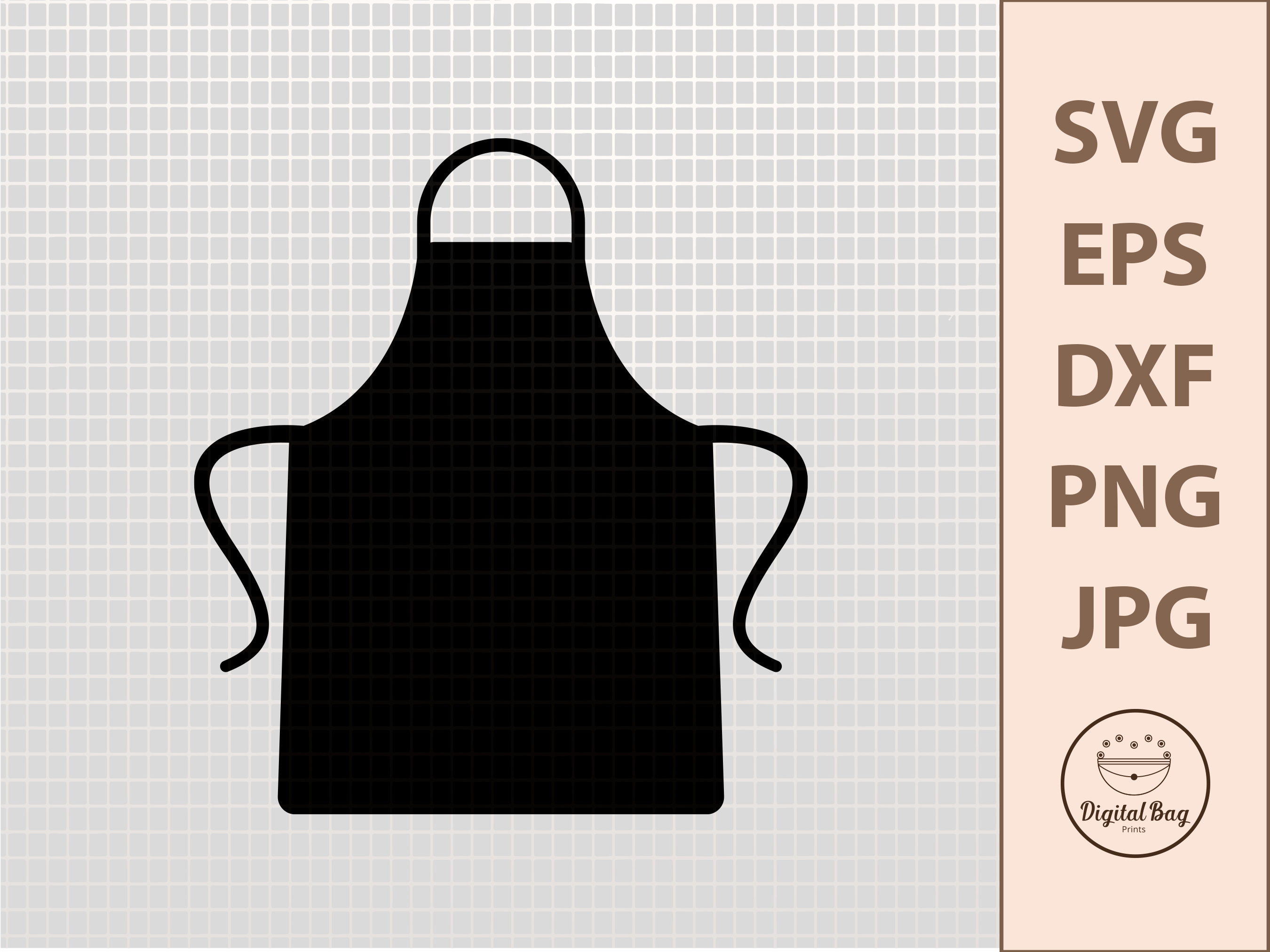 Apron SVG, Baking SVG, Kitchen SVG, Cooking Svg, Baker Svg, Chef Svg