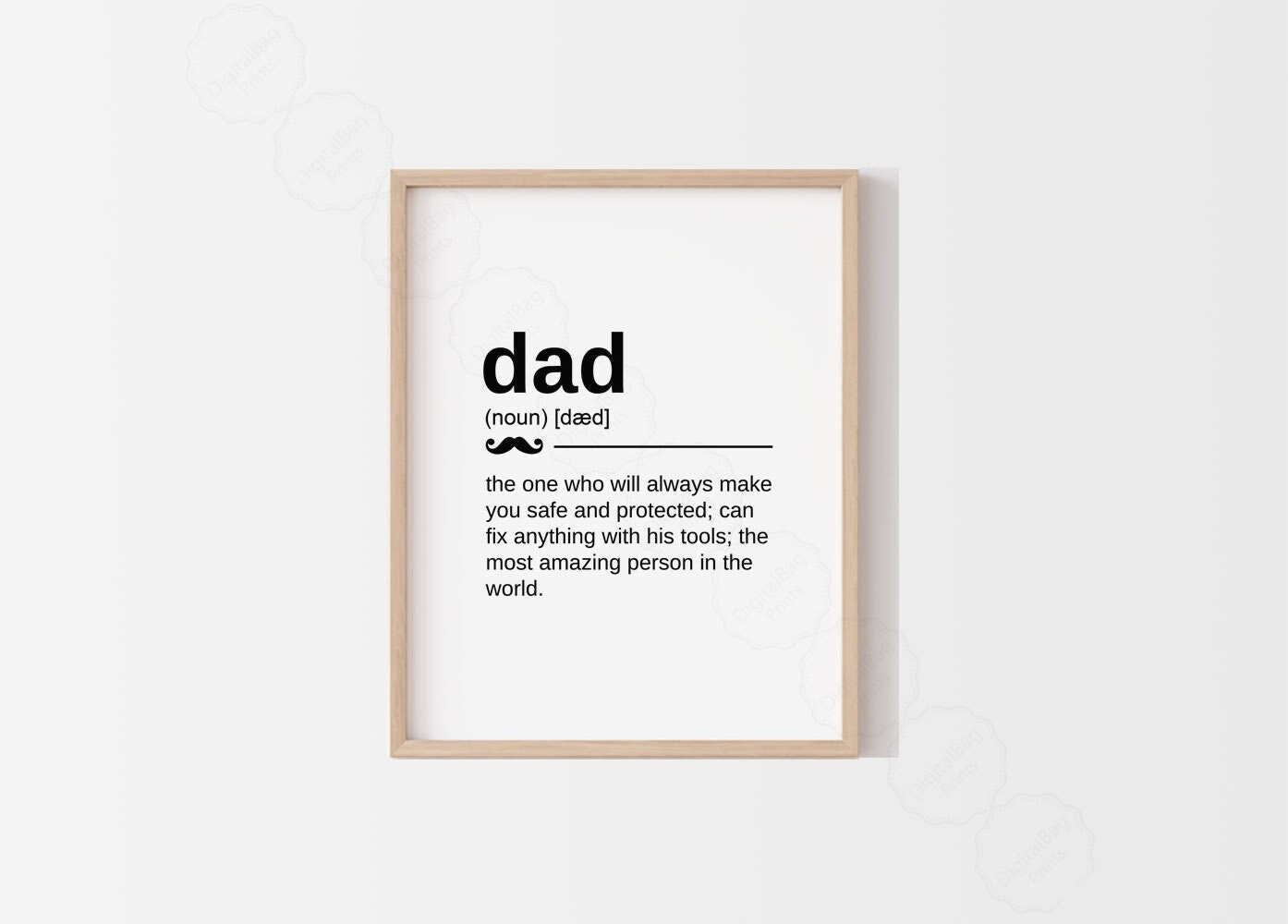 dad birthday gift from daughter or son digital download dad etsy