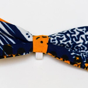 African Print 2 Bow Tie XS