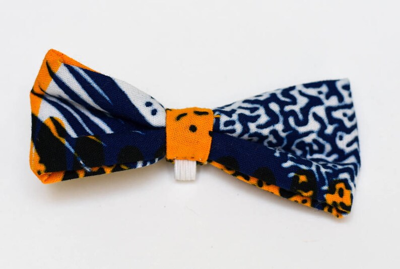 African Print 2 Bow Tie XS