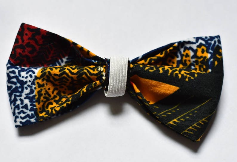 African Print 2 Bow Tie image 6