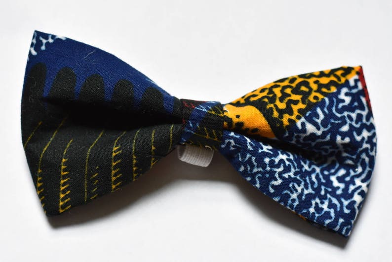 African Print 2 Bow Tie image 5