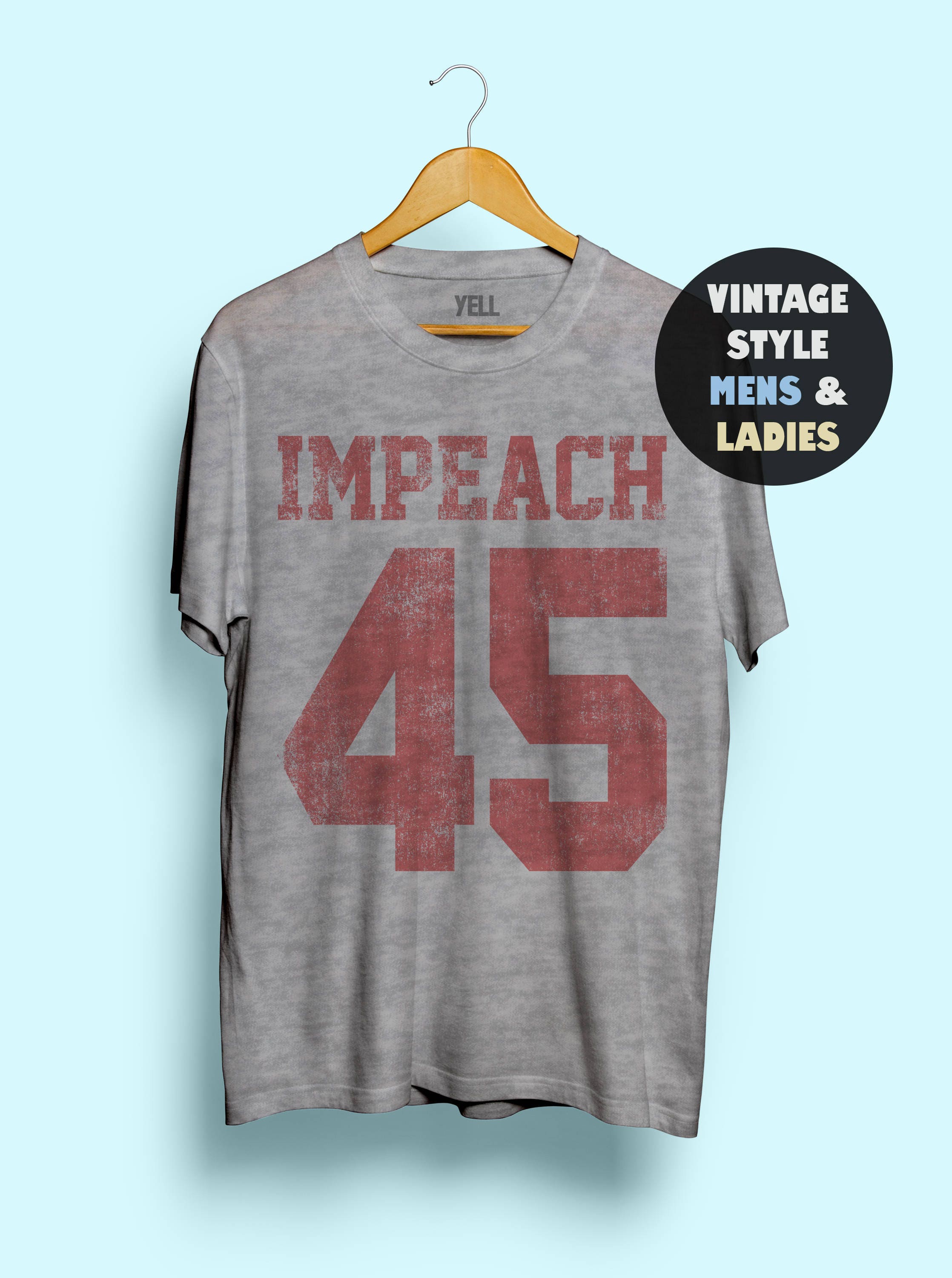 Impeach 45 T-Shirt Anti Trump Wal Mart Tshirt Impeachment 45 | Etsy