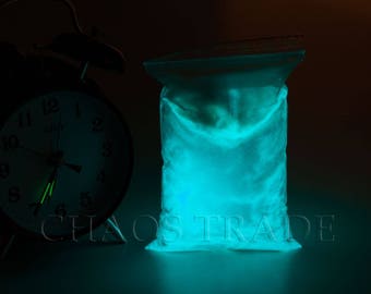25kg aqua-blue glow in the dark powder luminescent pigment