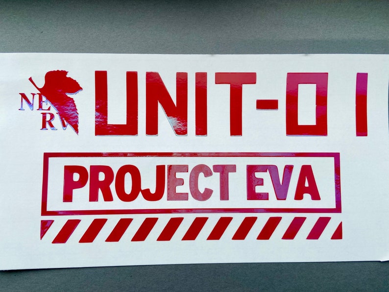 Neon Genesis Evangelion Shinji Ikari Car Anime Sticker Decal Etsy