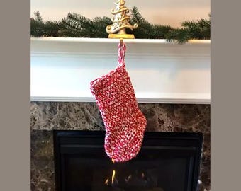 1-Stunde Chunky Weihnachtsstrumpf Muster