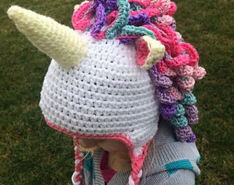 Crochet Unicorn Hat PATTERN