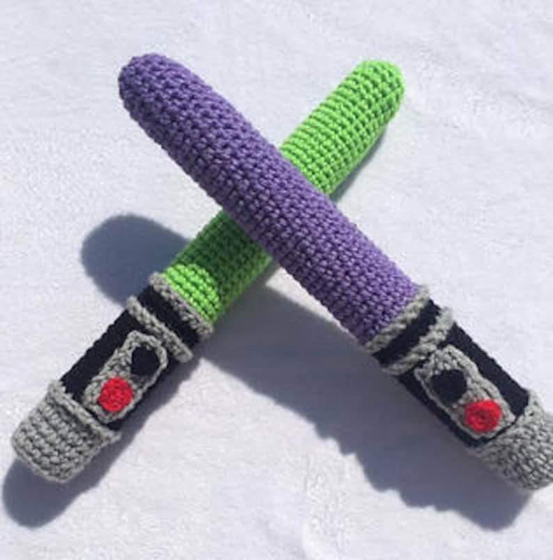 Crochet Lightsaber PATTERN Etsy