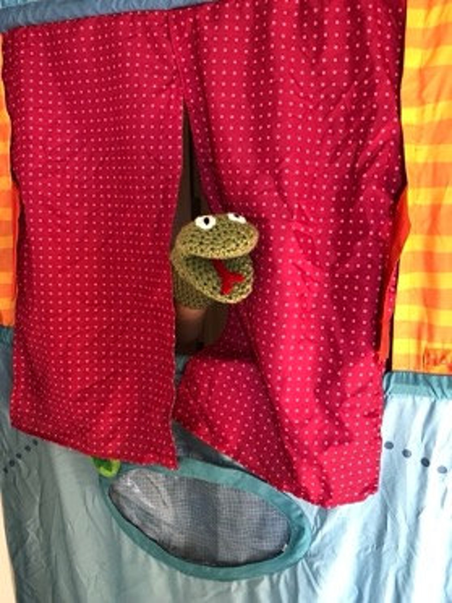 Crocheted Dog and Snake Hand Puppets Etsy