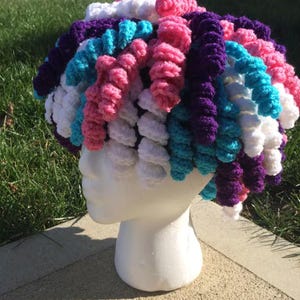 Curly Q Wig Pattern