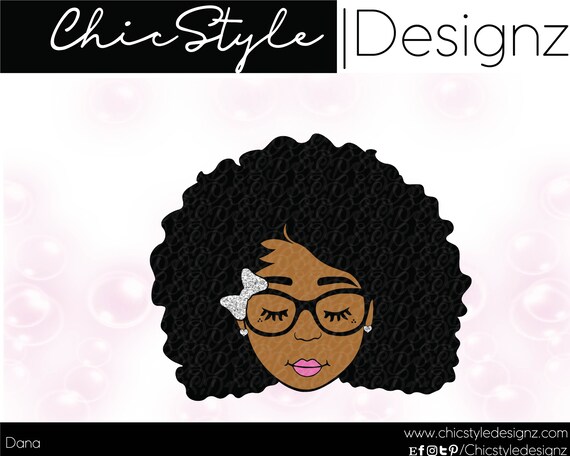 Dana African American Girl Svg Black Girl Svg Peek A Boo Girl Etsy