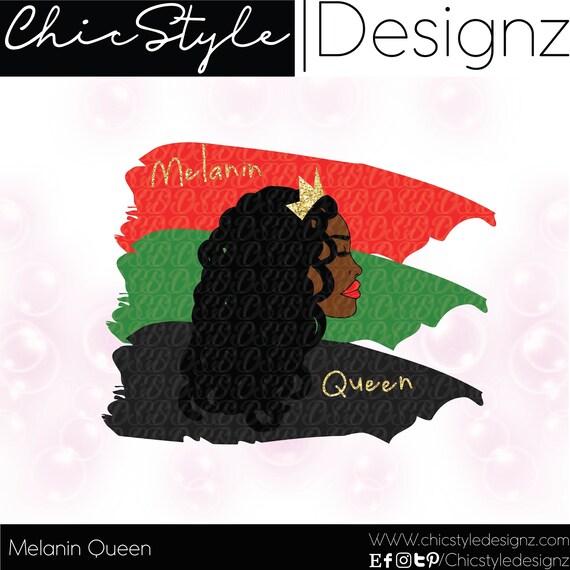 Melanin Queen African American Svg Afro Svg Goddess Svg Etsy
