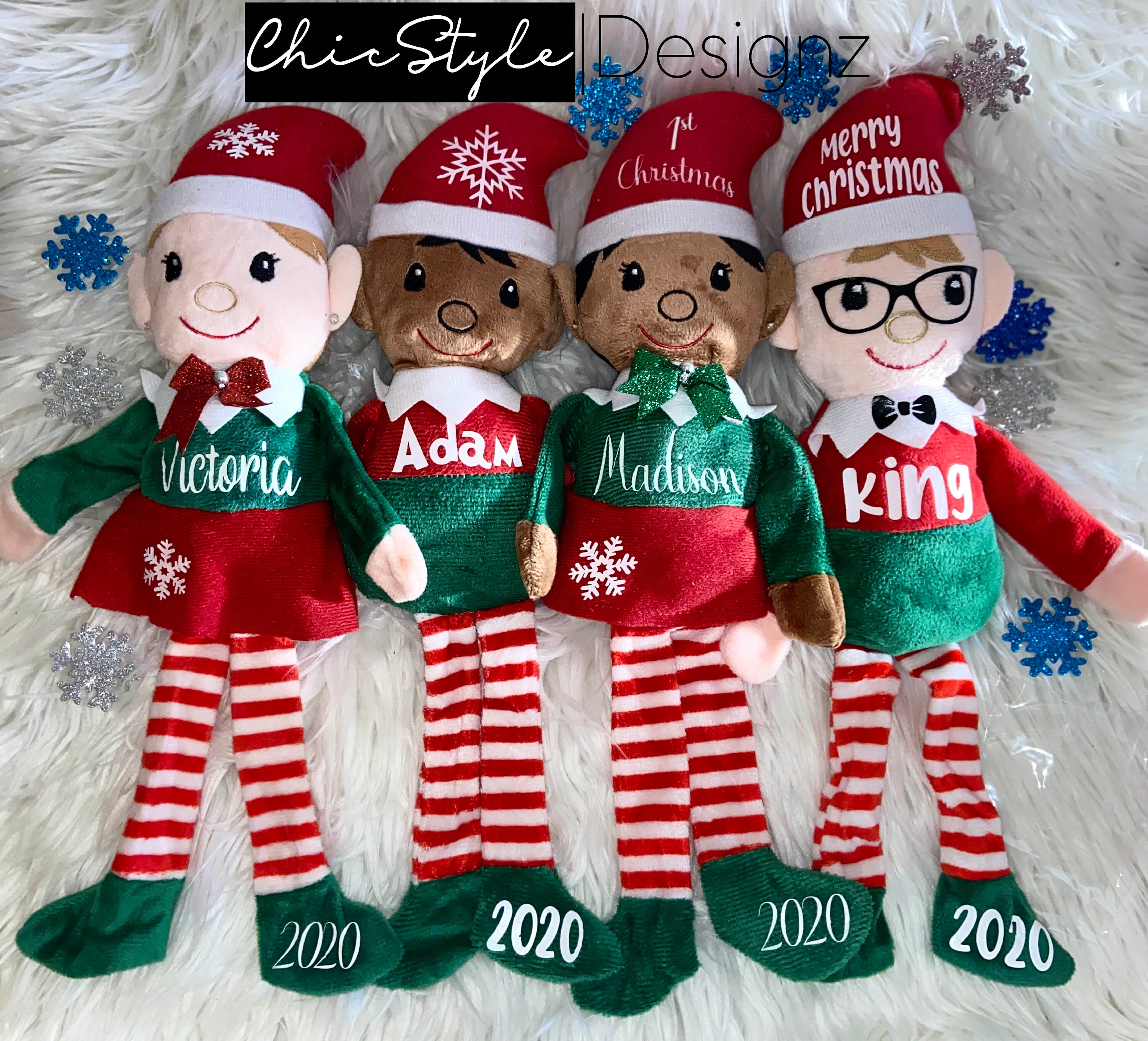 stuffed elf dollar tree